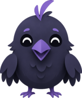 Mascotte corbeau de scrow